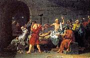 Jacques-Louis David The Death of Socrates oil painting reproduction